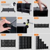 Neprock 16 Cubby Storage Organizer, Closet Clothes Storage Organizer, Cube