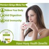 Premium 40 Ginkgo Biloba Tea Bags, Made with 100% Natural