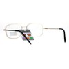 SA106 Rectangular Metal Frame Multi 3 Focus Progressive Reading Glasses
