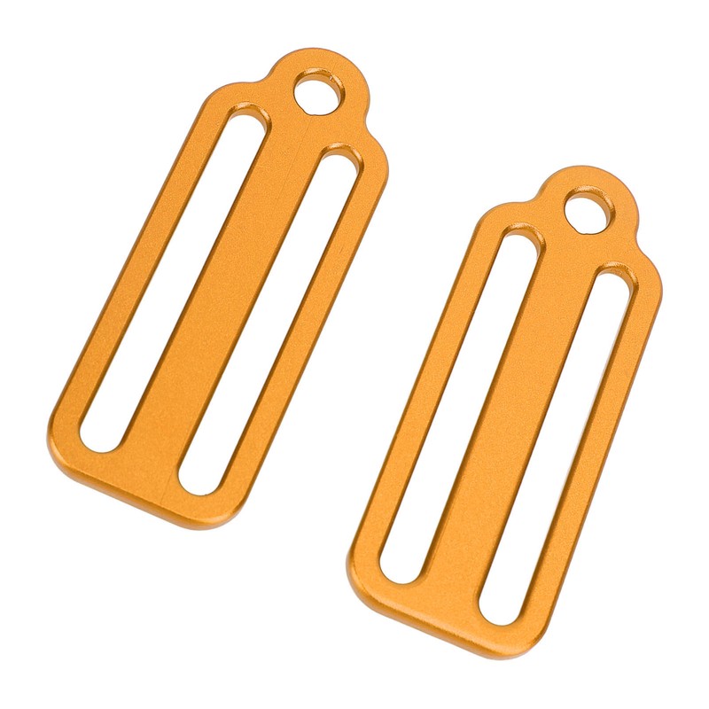 Scubas Diving Slide Fixing Buckle Stoppers Aluminium Alloy Lightweight Weight