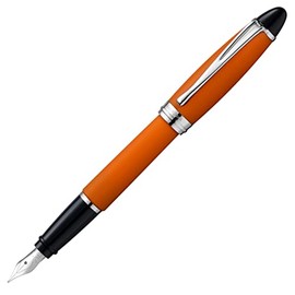 Aurora B10-OE Epsilon EF Fountain Pen, Extra Fine Point, Satin Orange Dual Use