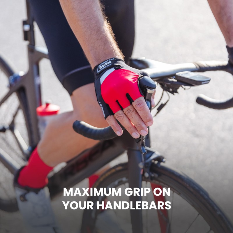 GripGrab SuperGel 6mm DoctorGel Padded Short Finger Summer Cycling Gloves
