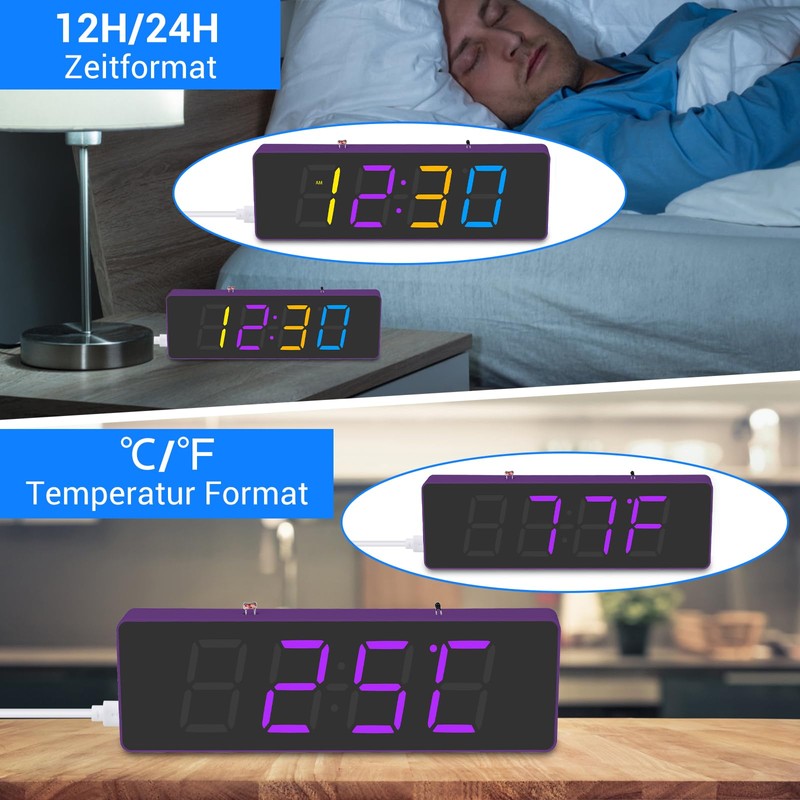 PEMENOL 4 Digit Digital DIY Clock Craft Set Soldering Practice