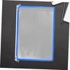 Operitacx Clear Wall File Holder Page Flip Document Display Rack