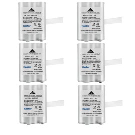 Kastar 6-Pack 1000mAh Battery for Original Genuine Midland BATT3R LXT600 Radio