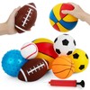 teytoy Balls for Toddlers 1-3,Toddler Sports Toys,Set of 7 Kids