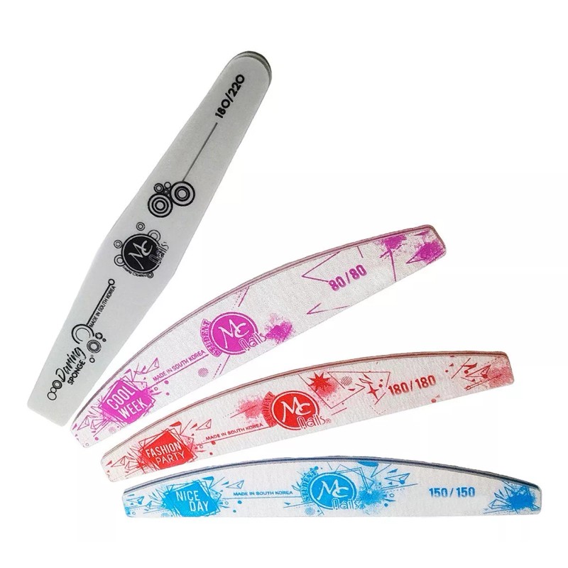 Mc Nails Mega Kit Profesional Uñas Acrílicas + Lampara 36