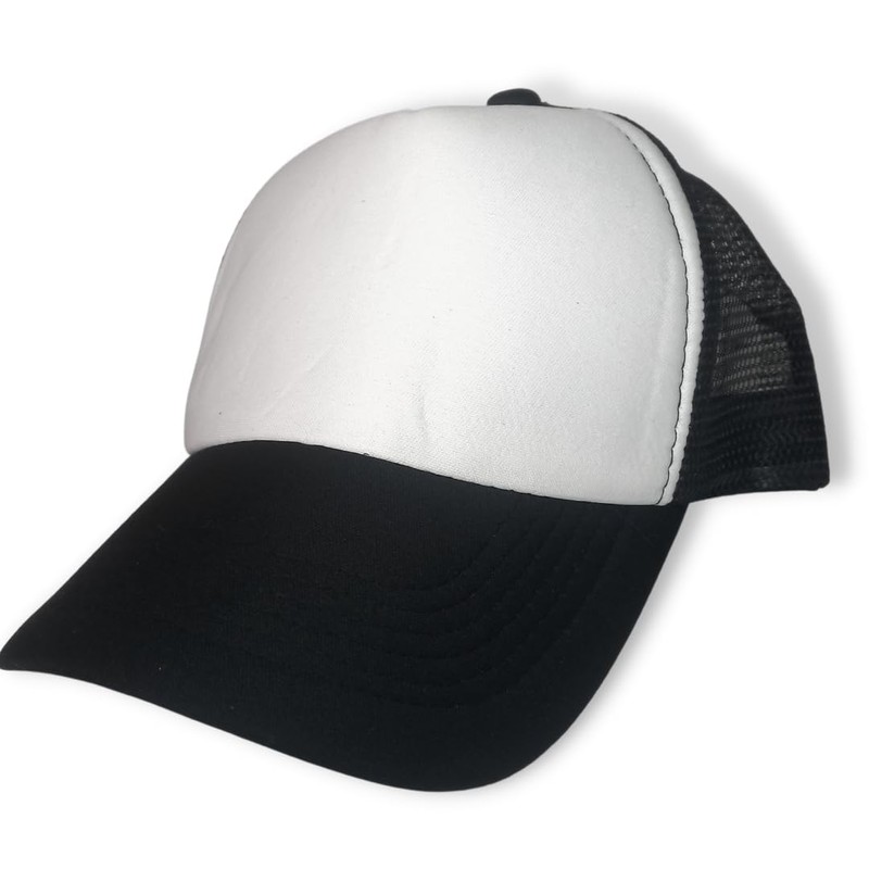 Genérico Paquete 5 Gorras Trucker Lisa, Esponja y Malla, Cachucha