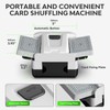 FarmNix Automatic Card Shuffler,Rechargeable Card Shuffler for 1-2 Decks