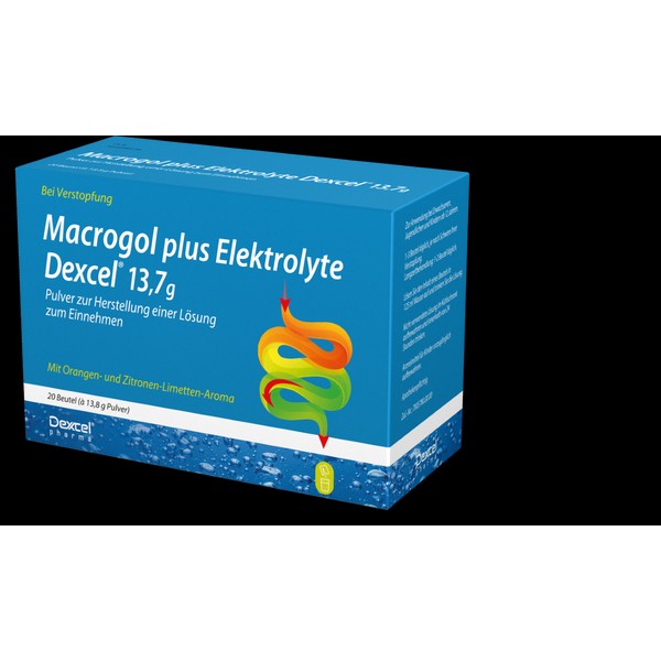 Dexcel Macrogol Dexcel plus Elektrolyte bei Verstopfung	, 274.0 g Pulver