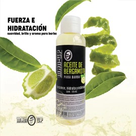 Aceite De Bergamota 125 Ml Crece Barba Y Bigote Kit 3