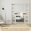 JUBEST 28"x80" Pocket Door Frame Kit with 88LBS Two-Way Soft-Close