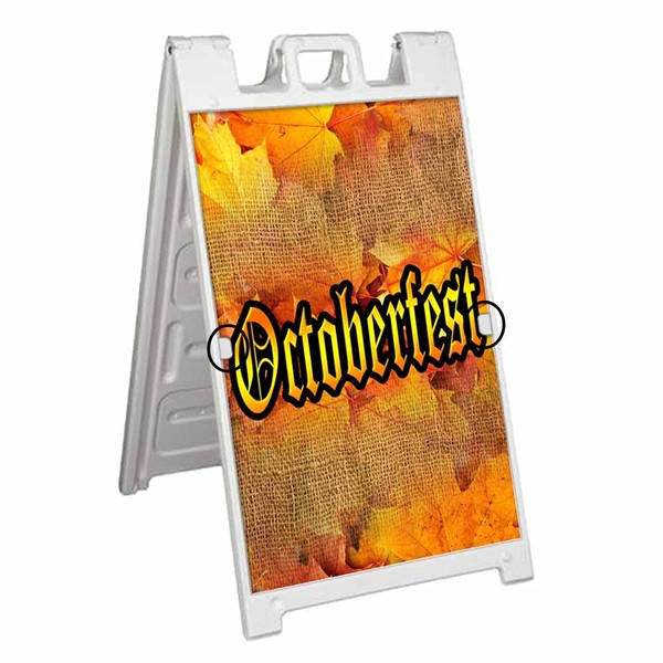Beer Festival (24" X 36") Deluxe A-Frame Signicade, Includes 2