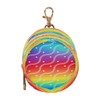 Funda de chupete de bebé con diseño de cuadros colorido