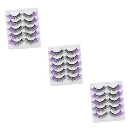Beavorty 3sets Cluster Eyelashes Lash Extensions Kit False Lashes for Women Natural Look 5pairs*3
