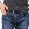 Doopai Men's Belt, Business Belt, Large Size, Comfort, Adjustable Fit,