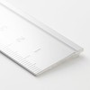 MUJI Japan Aluminum Ruler 15ｍｍ Silver