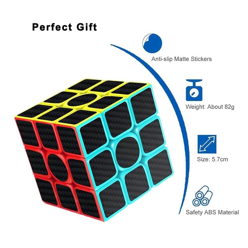 CREADY® Magic Cube 3 x 3 Speed Cube - Easy