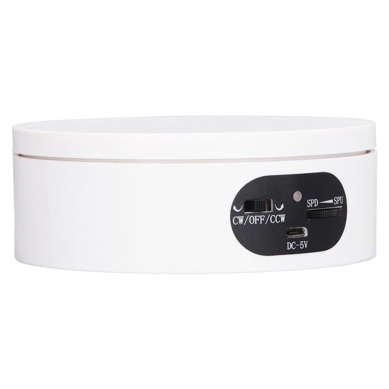 Rotating Display Stand 5.5lb Load Capacity 360 Degree Photography Turntable