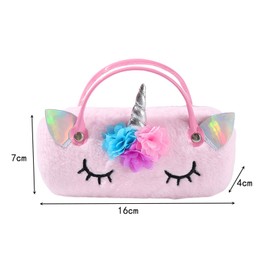 Hifot Hard Case for Glasses, red