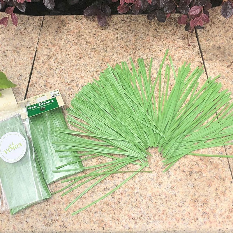VIMOA Garden Twist Tie Plant Ties Strips 200 pcs 6”