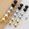 Fedefun 6 Pack Cabinet Hardware Round Knob - 1-1/4" Round