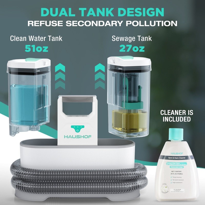 HAUSHOF Cordless Carpet&Upholst