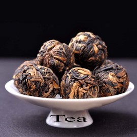 Tealyra - Black Dragon Pearls - Yunnan Special Black Tea - Loose Leaf Tea - Premium Tea - Bold Caffeine - 220g (8-ounce)