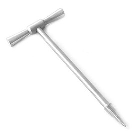 AAProTools Femoral Head Extractor Corkscrew with Stainless Steel Handle Orthopedics Surgi Instruments