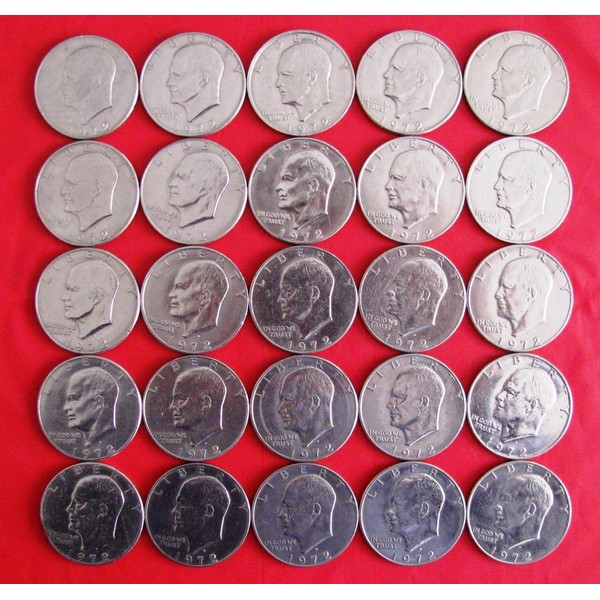 1972 D Eisenhower IKE Dollar
