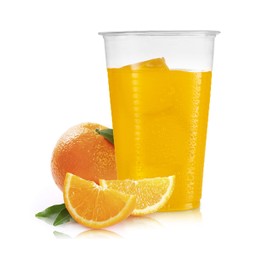 [320 Count - 9 Oz Cups] Settings Large 9 Oz Clear Disposable Plastic Drinking Cups Great For Juice, Water, Soda, Beer, Use At Party, Home, Office, Picnic, BBQ, Or Event, 4 Packs Of 80