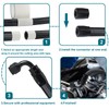 VWTNI 3FT 6AN Fuel Line Kit, 3/8 inch 6AN Fuel