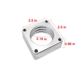 iFJF Throttle Body Spacer 1068 4 Bolts Replacement for Jeep Wrangler TJ YJ 1987-2006 Cherokee XJ 1984-2001