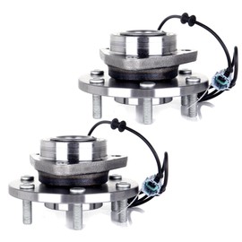 OCPTY Wheel Bearing Hub 515066 (2PCS) Front Bearing Assembly W/ABS 6 Lugs Replacement fit for 2004-2008 for Infiniti QX56, 2005-2008 Armada, 2004 Pathfinder, 2004-2008 Titan