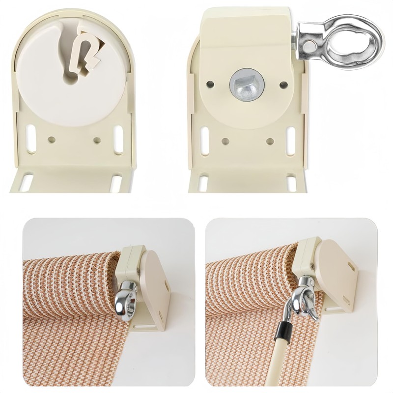 Generic Cordless Bracket for Coolaroo Outdoor External Roller Blind, Indoor