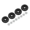 4Pcs Luggage Swivel Wheels Low Noise Sturdy Lightweight Heat Insulation