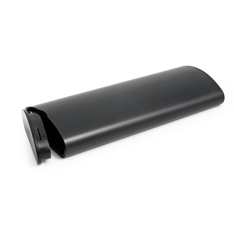 FOSHIO Black Razor Blade Disposal Container Storage Box 30 Degree