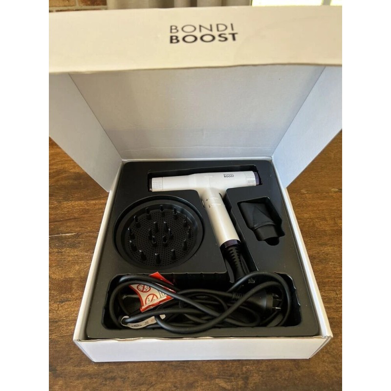 BondiBoost Sonic Dryer: Fast Lightweight Quiet 4 Temp 3 Speeds