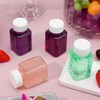 huixiaoqing 12 Pcs 100ml Juice Bottles with caps, Clear Small