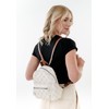 Tamaris TAS Anastasia 30110 Women's Backpack Checked, ecru, M