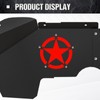 YZONA Front Inner Fender Liners Compatible with 2007-2018 Jeep Wrangler