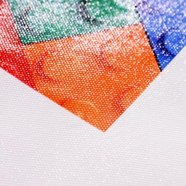 Premium Polyester Canvas Roll, Quick Dry, Wide Format Inkjet Printer Compatible, Perfect for Fine Art, Photography, Giclée Printing, Archival Quality Prints. (36" x100' Glossy ECO-Solvent Polyester)