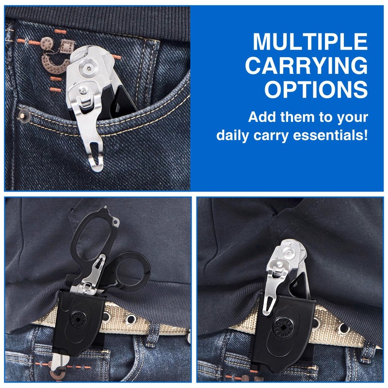 Heavy Duty 6 in 1 Multifunctional Trauma Shears Foldable |