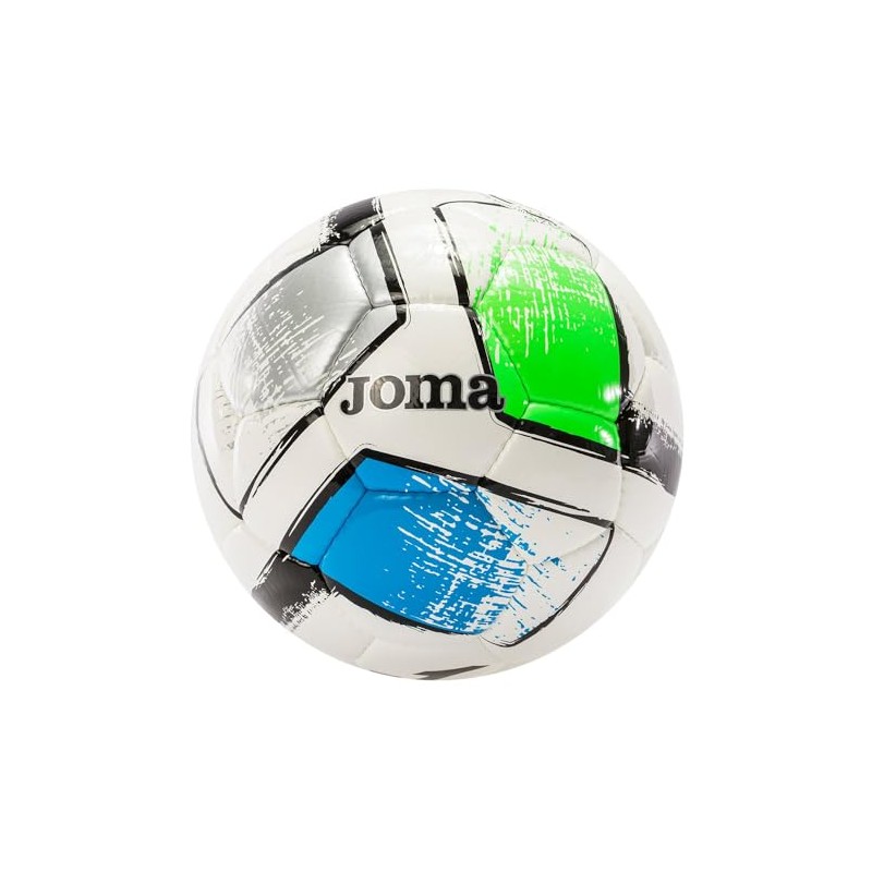 Joma Dali II Training Football - Grey-Green-Blue Size 4