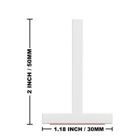Duzzy 75 Inch Shower Threshold Water Dam, Collapsible Shower Dam Water Barrier, Silicone Water Stopper Shower Splash Guard for Walk in Shower, Wheelchair Accessible (2" High)