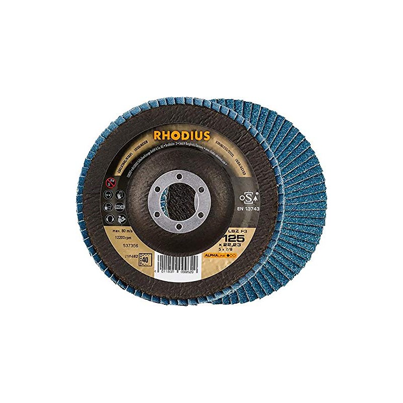 Rhodius 210482 LSZ F3 Fan Disc 125 x 22.23 -