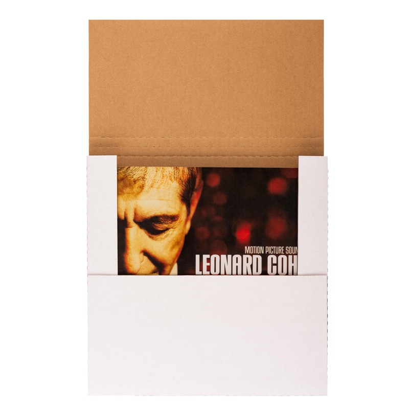 Kayritonz Vinyl Record Shipping Boxes, 12.8"L x 12.8"W x 1"D