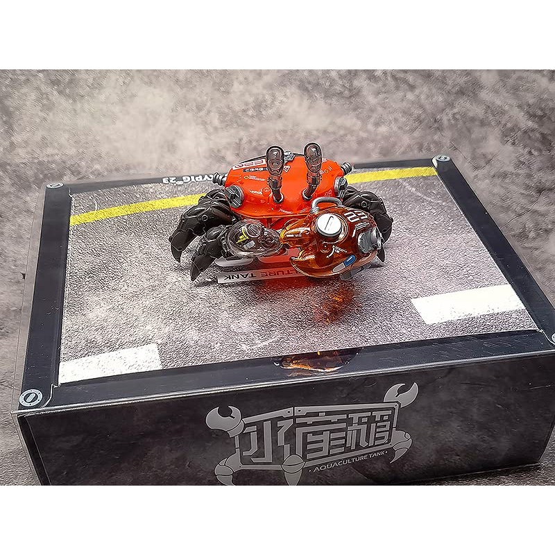 Suisan Box 008 Fiddler Crab Silver Red Non-Scale Assembly Plastic