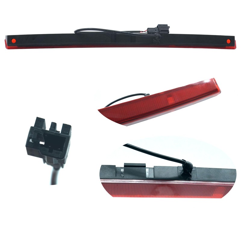 Kalunfex Red Tailgate Brake Light for Sci-r-co Golf P-lo High-Mount