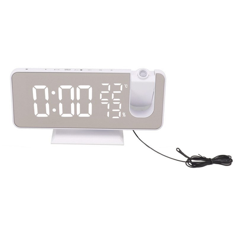 FM Radio LED Digital Smart Alarm Clock LED Digital Projection